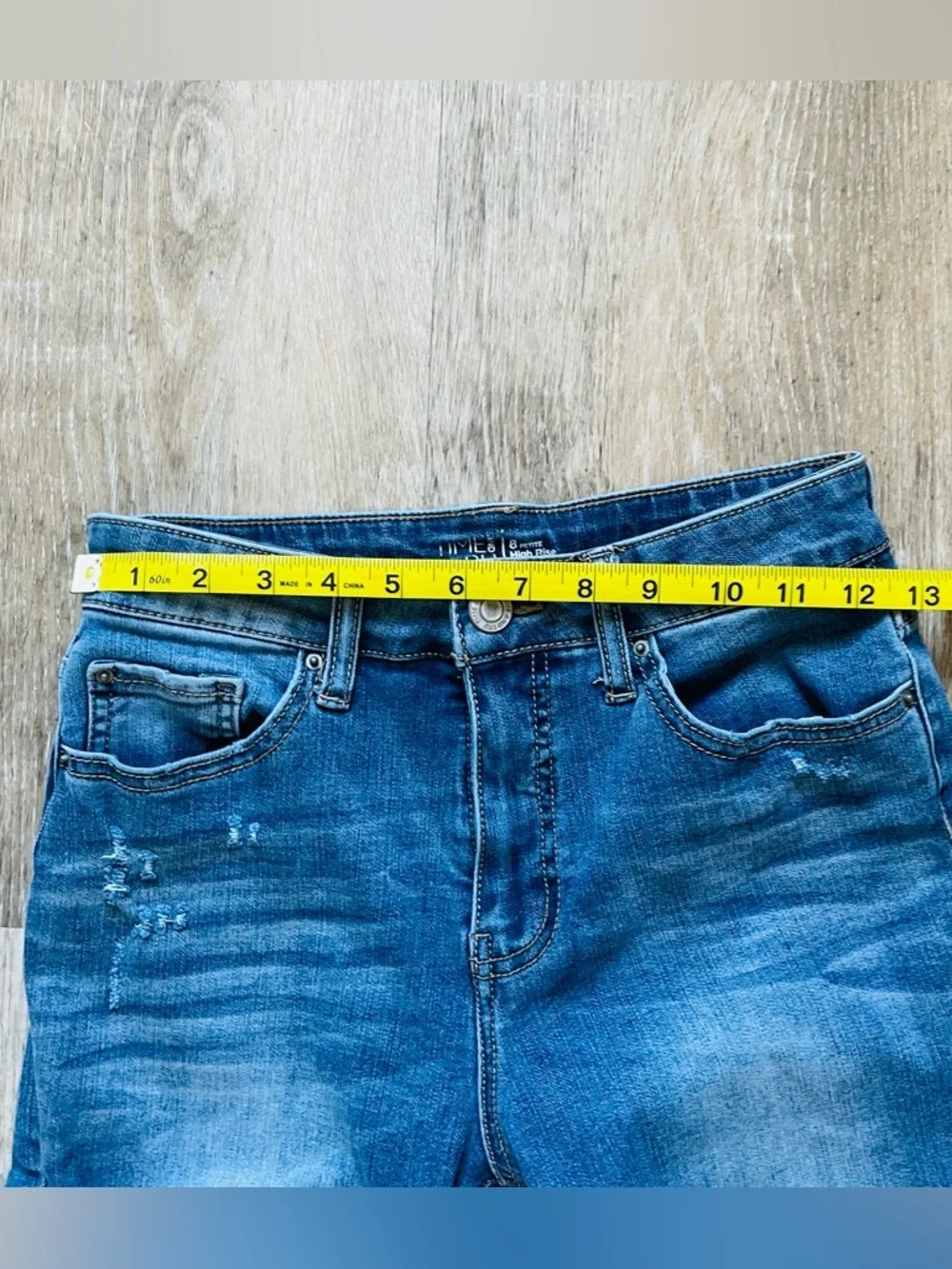 Time and Tru Women's Skinny Jeans in Medium Blue Wash